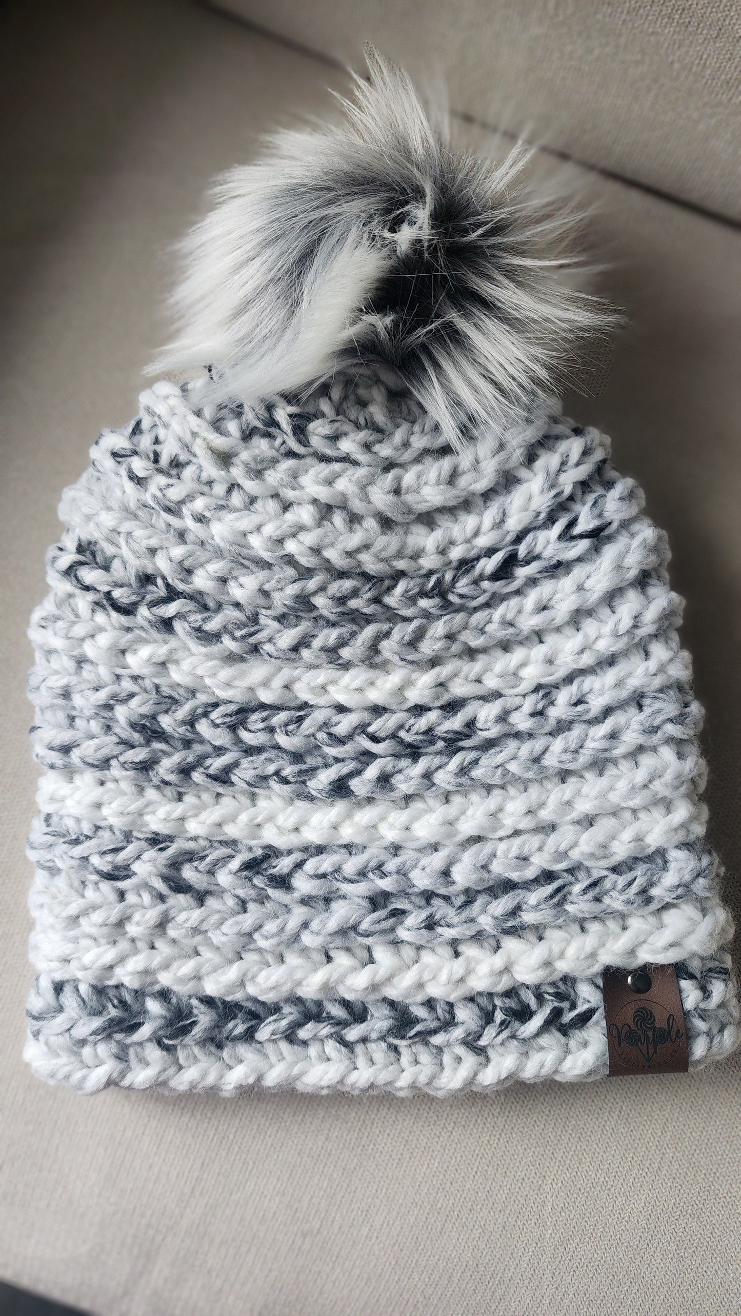Cookies and Cream Beanie