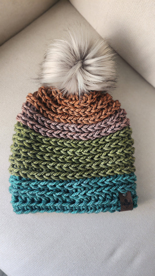 Woodland Cozy Chunky Beanie