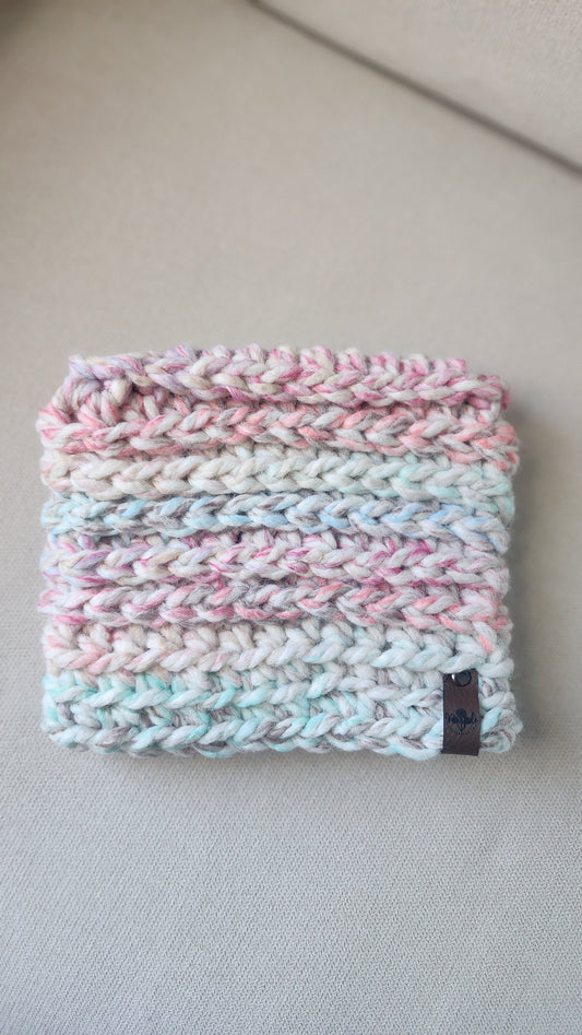 Confetti Whiskers Chunky Baby Beanie (3-6mo)