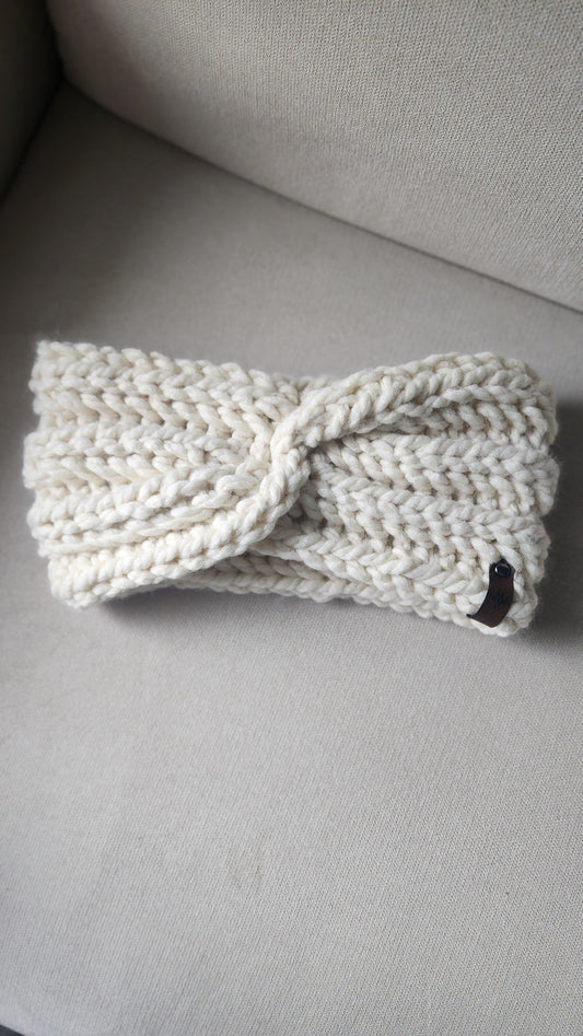 Cozy Twist Headband Cloudstone