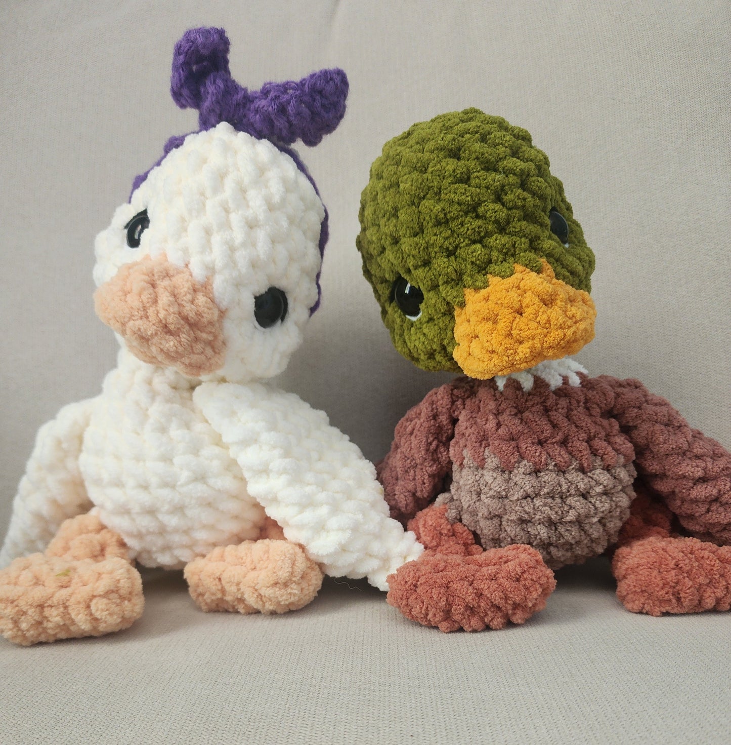 Mallard Crochet Duck