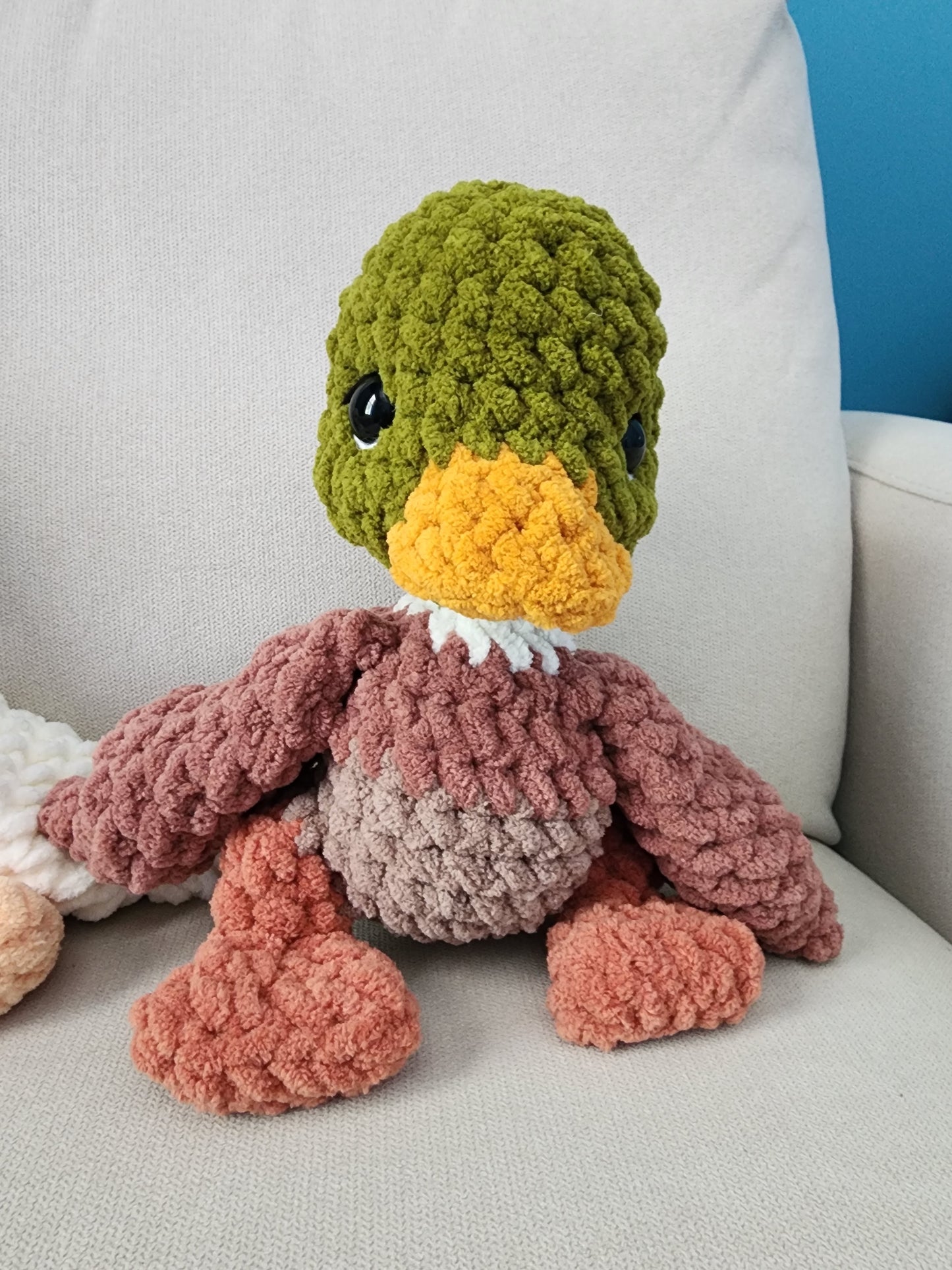 Mallard Crochet Duck