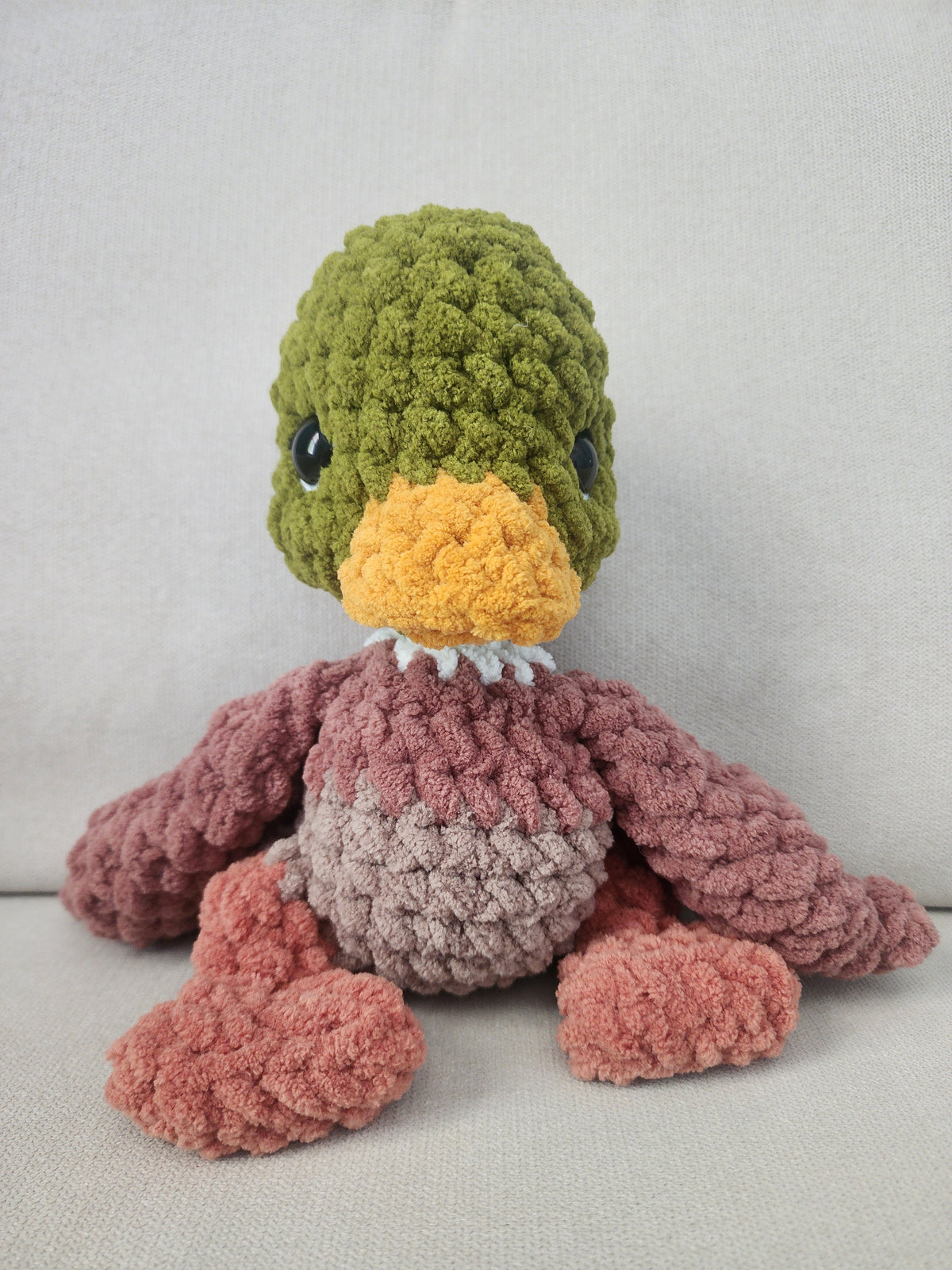 Mallard Crochet Duck